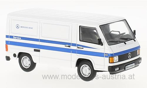 Mercedes MB 100 1988 VAN Schnelllaster Mercedes Benz Service 1:43 Mercedes MB 100 1988 VAN Schnelllaster Mercedes Benz Service 1:43